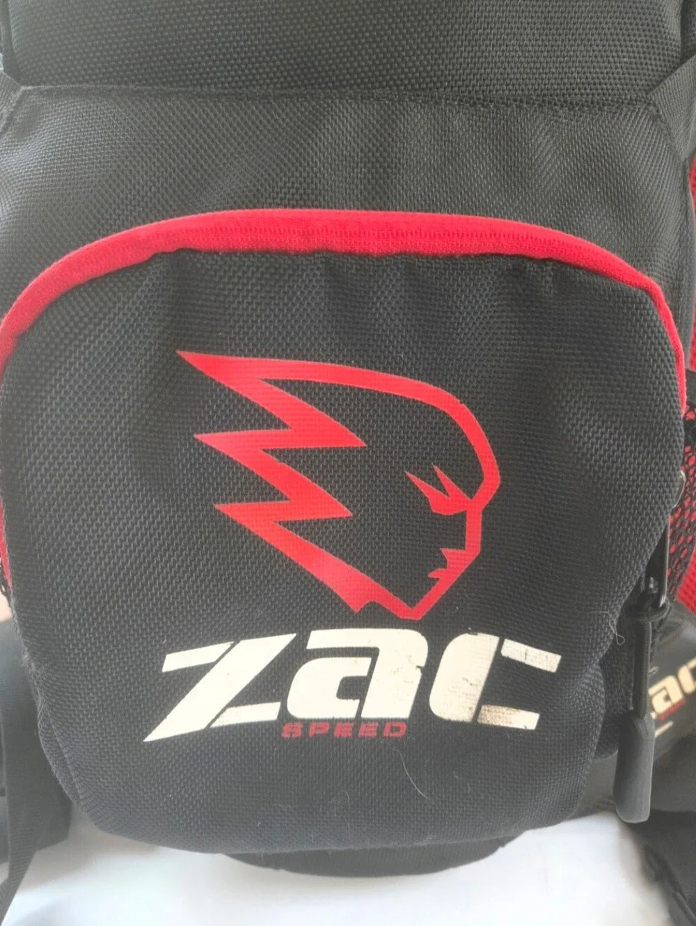 Zac Speed Configuration S Hydration Backpack 3L Black/Red Back Protector